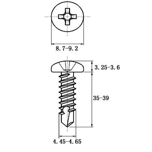 Tornillos de Acero Inoxidable con Espiga Helicoidal y Ranura Phillips - Image 23