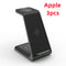 3 Pieces Black Apple