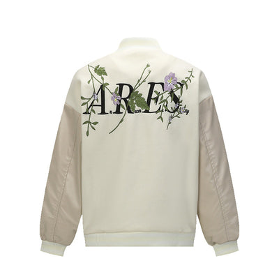 Chaqueta Retro Americana con Bordado Floral para Hombre - Image 4