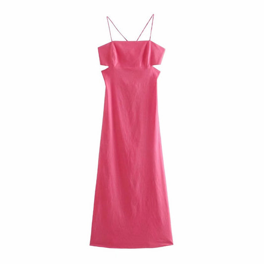 Vestido de Verano para Mujer con Diseño Asimétrico - Estilo Europeo Moderno - Image 2