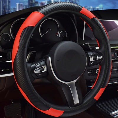Funda de Volante de Cuero Elástica sin Aro - Image 23