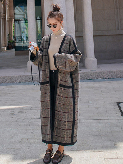 Abrigo Tweed Casual de Largo Medio - Image 3