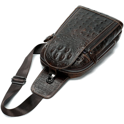 Bolsa Mensajero de Cuero para Hombre - Estilo Profesional - Image 13