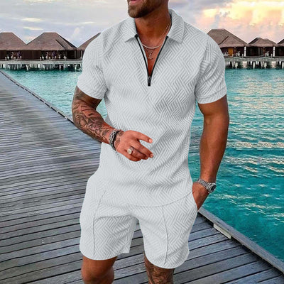Conjunto Casual de Verano para Hombre: Playera y Shorts Cómodos - Image 11