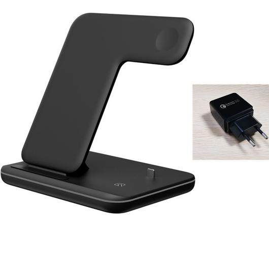 Cargador Inalámbrico 3 en 1 para Teléfono, Reloj y Auriculares - Image 20