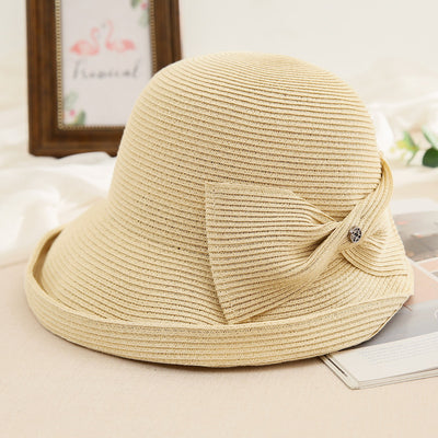 Sombrero de Paja Plegable para Mujer - Versátil y Elegante - Image 5