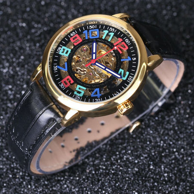 Reloj Automático Esqueleto para Hombre - Diseño Mecánico Sofisticado - Image 8