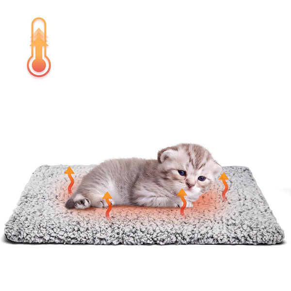 Manta Térmica Calefactable para Mascotas - Gatos, Perros y Cachorros