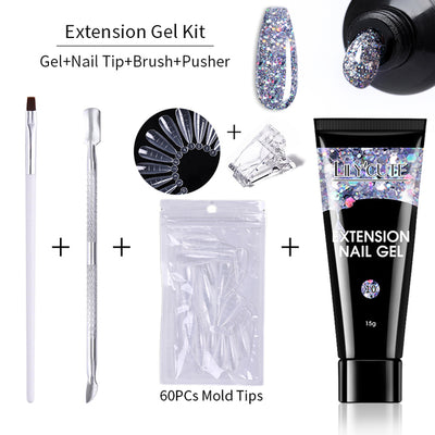 Kit de Gel para Extensión de Uñas 15ml - Image 10
