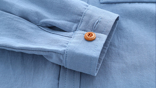 Camisa Infantil Colores Sólidos - Estilo Moderno para Niños - Image 14