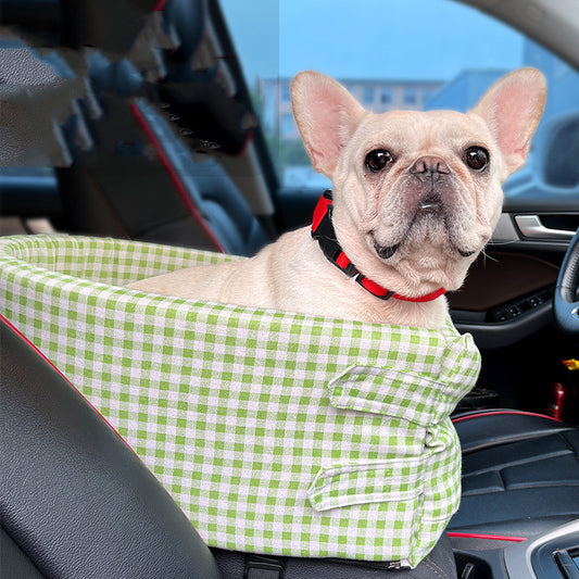 Transportín de Viaje para Perros - Caseta Portátil para Auto