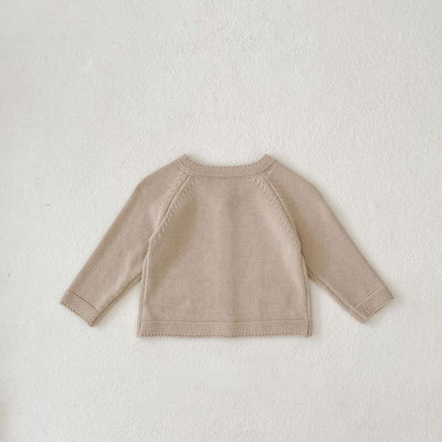 Cardigan de Punto Algodón con Bordado de Hongos - Colección Tide - Image 12