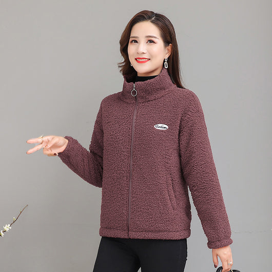 Abrigo Térmico para Mujer Adulta - Chaqueta Acolchada de Algodón con Forro Polar - Image 9