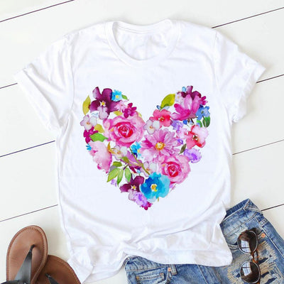 Playera Dama con Estampado de Letra Personalizada - Image 23