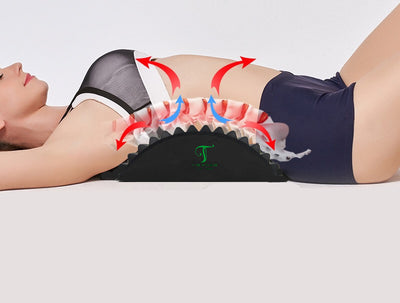 Tapete de Yoga con Almohadilla Ergonómica Lumbar - Image 8