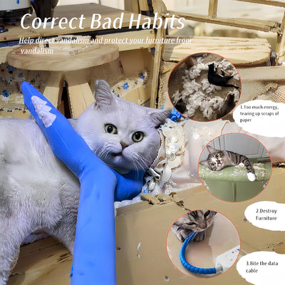 Juguete Varita Interactiva para Gatos - Juego de Caza con Plumas Suaves - Image 7