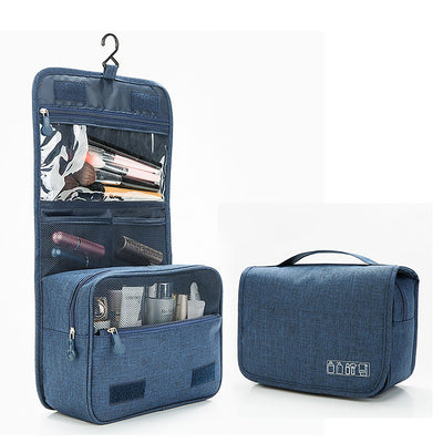 Bolsa de Aseo Colgante Impermeable con Organizador de Maquillaje para Viajes - Image 5
