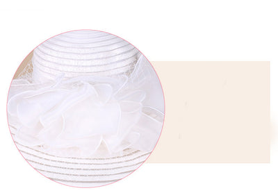 Sombrero de Organza Elegante para Dama - Image 6