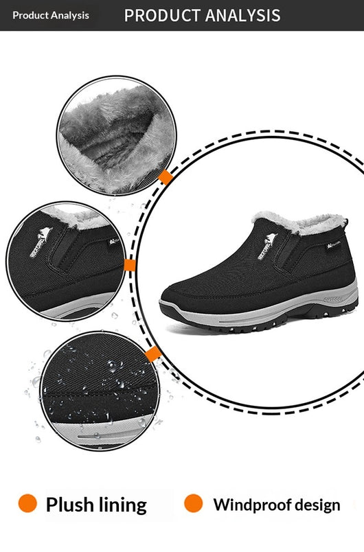 Botas de Nieve para Hombre con Suela Antideslizante y Forro Térmico - Image 10