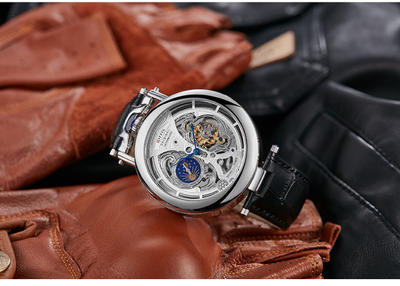Reloj Automático Tourbillon con Fondo Transparente Resistente al Agua - Image 10