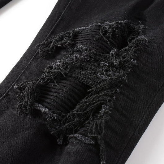 Jeans Negros Clásicos Black Hole - Image 6