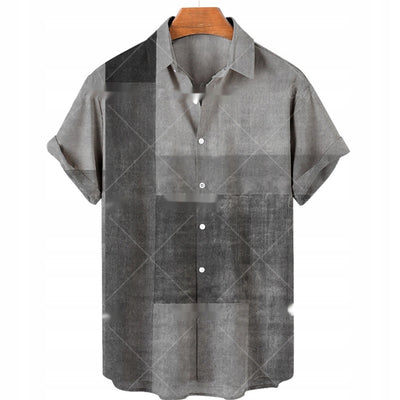 Camisa Casual para Hombre con Impresión 3D Digital - Image 4