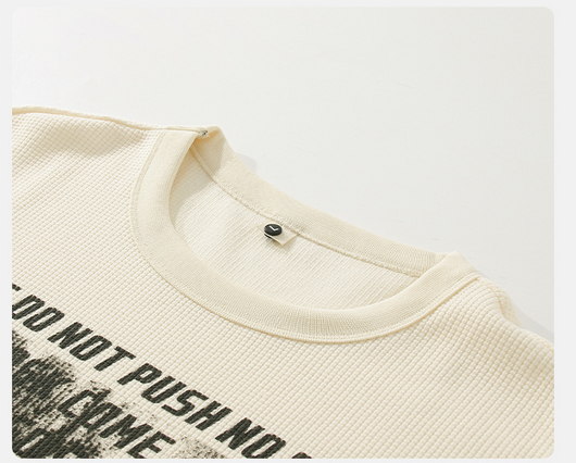 Playera de Manga Larga Estilo Americano Clásico para Hombre - Image 6