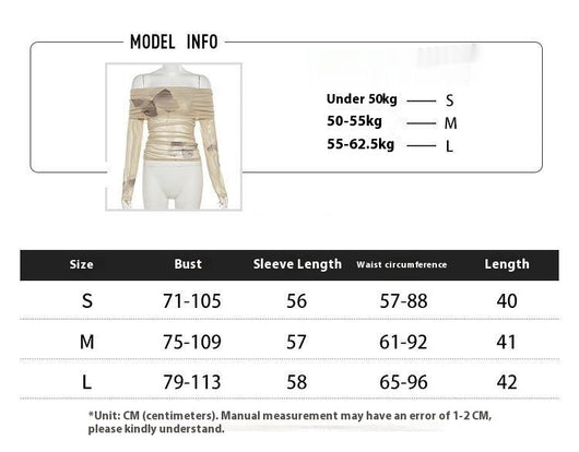 Blusa Elegante Hombros Descubiertos para Mujer - Colección Otoño Temprano - Image 7