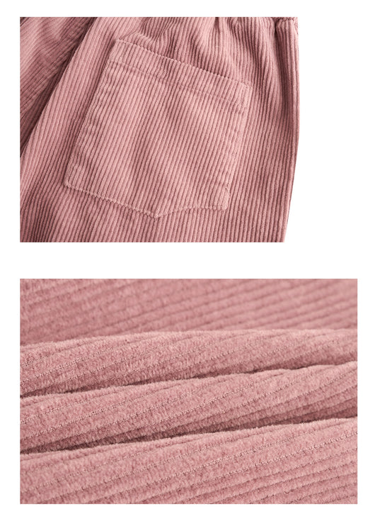 Pantalones Corduroy Retro Americano con Bolsillos y Cintura Ajustable - Image 15