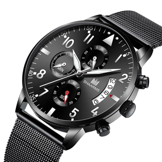 Reloj Concept para Hombre con Correa de Malla y Calendario - Image 27