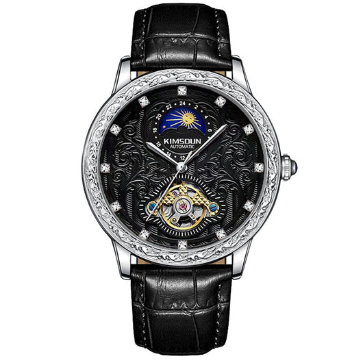 Reloj Mecánico Tourbillon de Lujo para Hombre Ejecutivo - Image 8