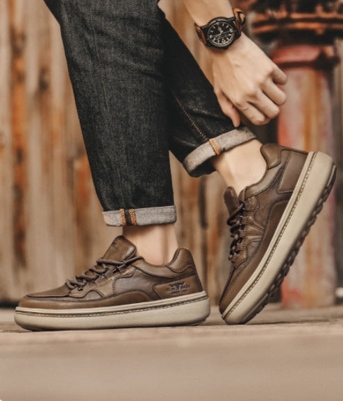 Tenis Casuales de Cuero Sintético para Hombre - Image 12