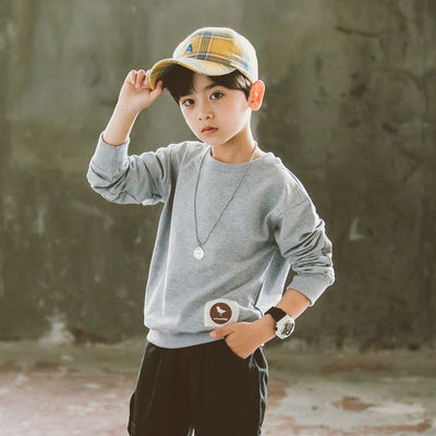 Sudadera Infantil Estilo Occidental Coreano para Primavera y Otoño - Image 6