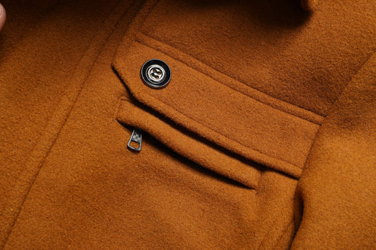 Abrigo de Lana Gruesa para Hombre - Elegancia y Calidez - Image 25