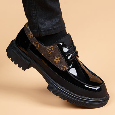 Zapatos Casuales de Cuero con Plataforma para Hombre - Image 11