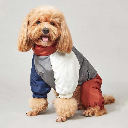 Abrigo Acolchado para Perros Medianos y Grandes - Diseño a Juego de Colores para Invierno - Image 22
