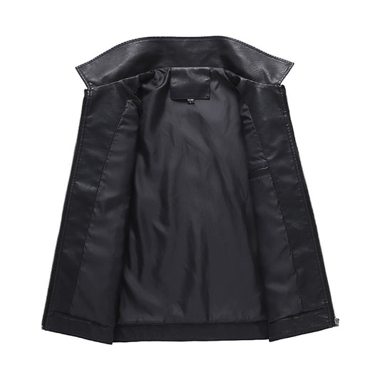 Chaqueta de Cuero PU para Motociclista - Abrigo de Moto Estilo Premium - Image 9