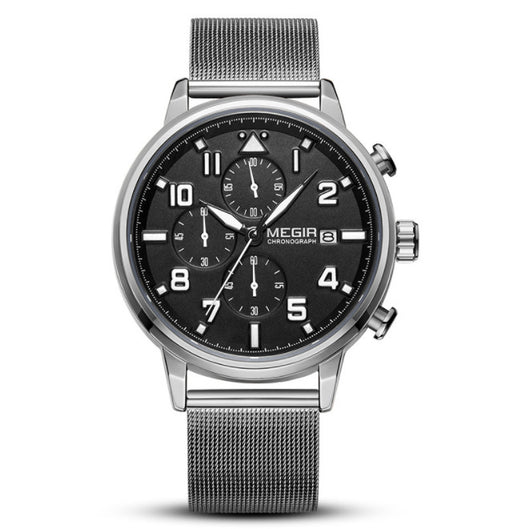 Reloj Cronógrafo Multifuncional de Acero Inoxidable Resistente al Agua - Image 7