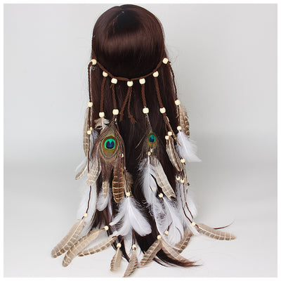 Banda para el Cabello con Plumas - Accesorios Bohemios - Image 8