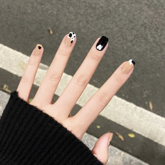 Uñas Postizas Diseño Tulipán Pintadas a Mano - Image 26
