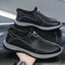 Zapatos de Cuero Suave Estilo Británico Transpirables para Hombre