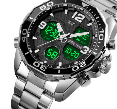 Reloj Espiral Acero Inoxidable para Hombre Estilo Asiático - Image 6