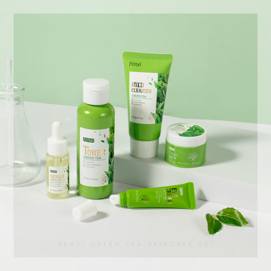 Set de Cuidado Facial con Té Verde - 5 Piezas - Image 7