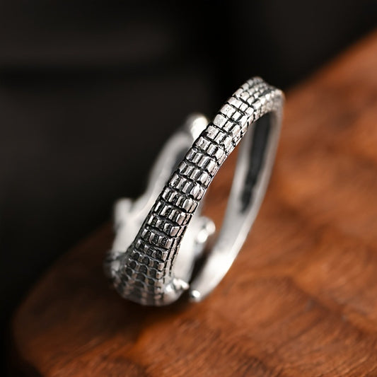 Anillo de Declaración Retro Unisex con Diseño Nicho Exclusivo - Image 2