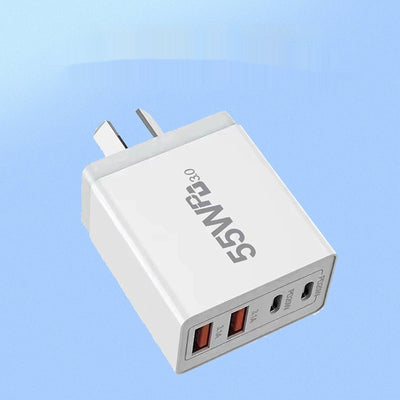 Cargador USB Multi-Puerto 55W - Carga Rápida para Múltiples Dispositivos - Image 6
