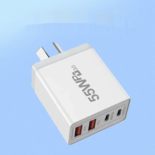 Cargador USB Multi-Puerto 55W - Carga Rápida para Múltiples Dispositivos - Image 6