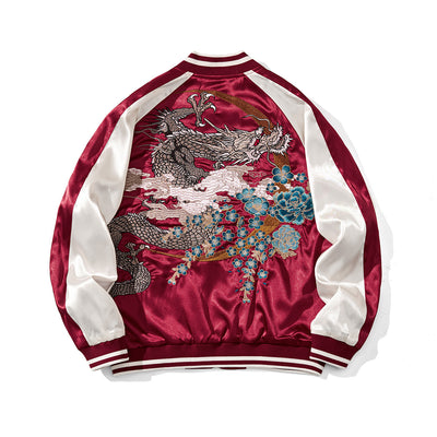 Chaqueta Suelta Estilo Chino con Bordados en Poliéster para Hombre - Image 3
