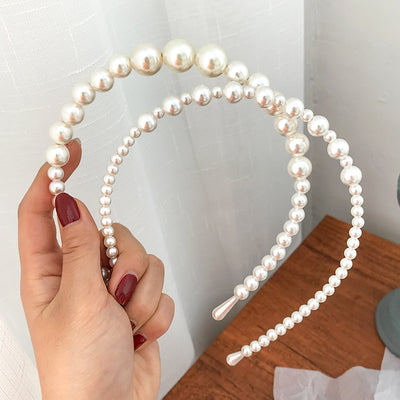 Set de 3 Diademas de Perlas para Mujer, Estilo Versátil y Elegante - Image 10