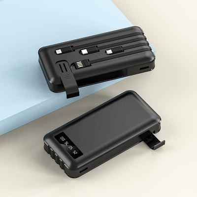 Batería Portátil de Carga Rápida con 4 Cables Integrados - Image 11