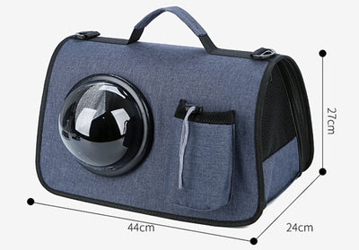 Bolsa Transportadora para Gatos - Mochila Cruzada Portátil para Mascotas - Image 14